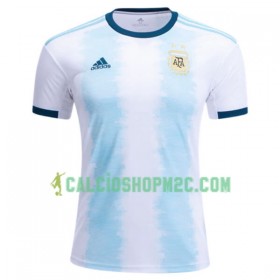 Argentina Maglia Prima Copa América 2019 Manica Corta
